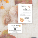 Orange Flower Digital Set