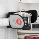 Kiss The Cook Oven Mitts