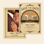 Charming Vintage Buffalo City-themed Card