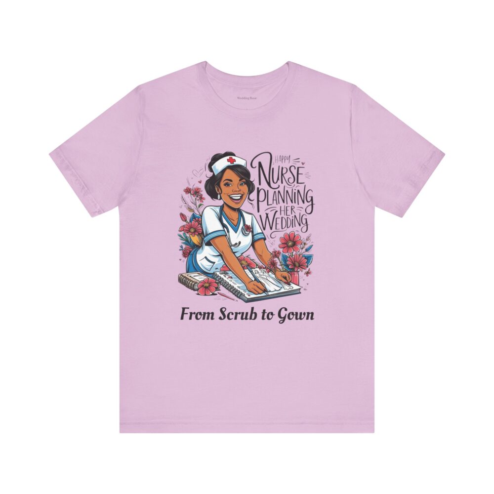 Happy Nurse Planning Her Wedding T-shirt - Image 9