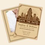 Postcard-Inspired Vintage Buffalo Card