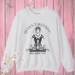 Queen Takes King Crewneck Sweatshirt