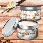 Forever Grateful - Scented Silver Tin Candles