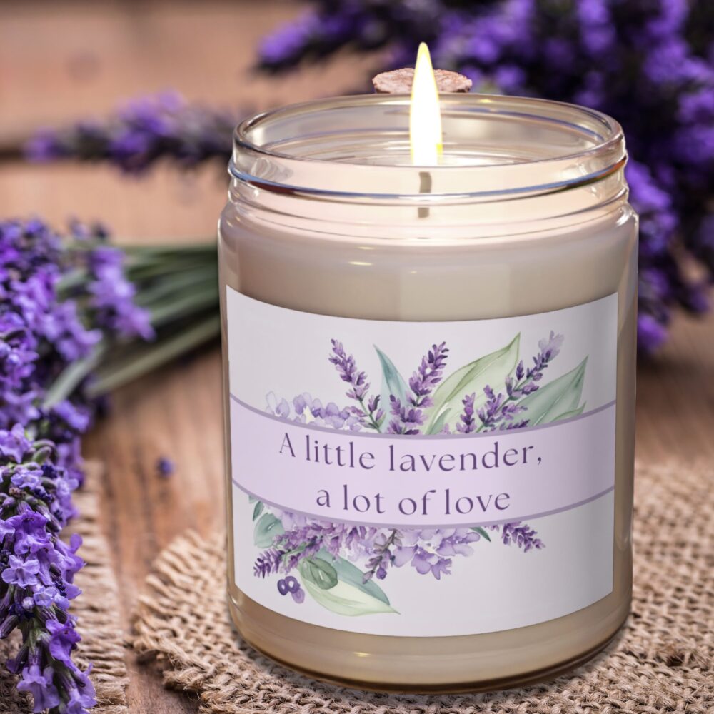 A Little Lavender, A Lot of Love - Eucalyptus Lavender Candle - Image 1