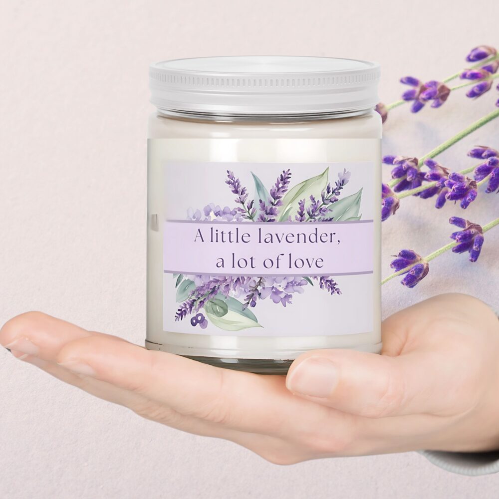 A Little Lavender, A Lot of Love - Eucalyptus Lavender Candle - Image 2