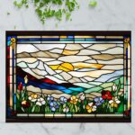 Colorado’s wildflowers – Stained Glass-Inspired Cutting Board