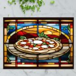 Connecticut Pizza – Stained Glass-Inspired Cutting Board
