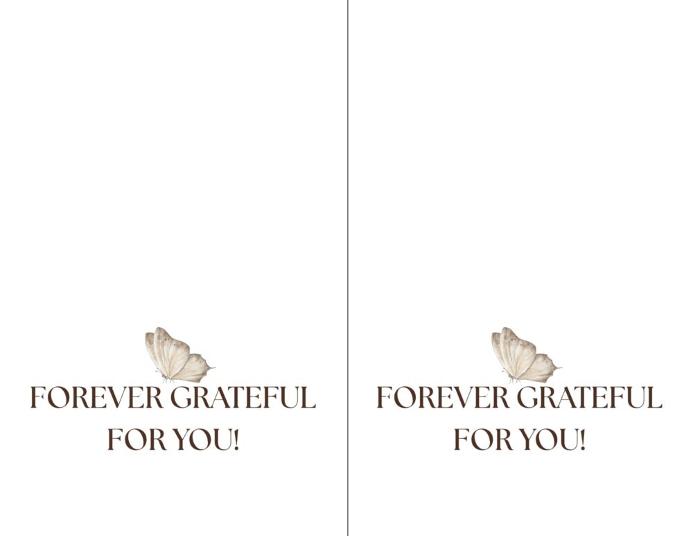 Forever Grateful For You! - Click-and-Print Blank Cards - Image 5