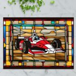 Indy 500 – Stained Glass-Inspired Cutting Board