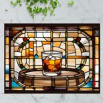Kentucky Bourbon – Stained Glass-Inspired Cutting Board