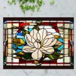 Mississippi Magnolia – Stained Glass-Inspired Cutting Board