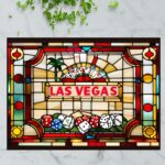 Las Vegas Casino Nights – Stained Glass-Inspired Cutting Board