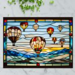 Albuquerque International Balloon Fiesta – Stained Glass-Inspired Cutting Board