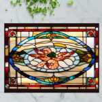 South Carolina Shrimp & Grits – Stained Glass-Inspired Cutting Board
