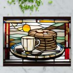 West Virginia Buckwheat Pancakes – Stained Glass-Inspired Cutting Board