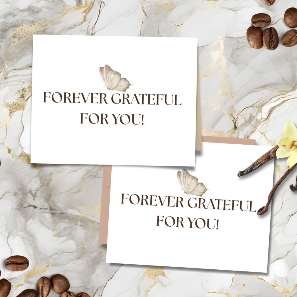 Forever Grateful For You! - Click-and-Print Blank Cards - Image 3