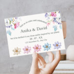 Wildflower Whimsy Attire Card