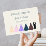Color-Coded Attire Card – Dress to Impress