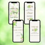 Rosé & Citrus– Elegant Bridal Shower Video Invitation