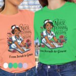 Happy Nurse Planning Her Wedding T-shirt