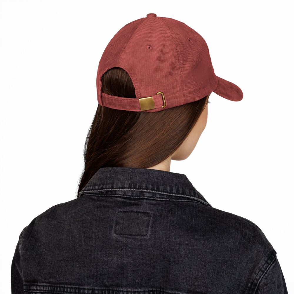 Team Bride Pickleball Cap – Vintage Embroidered Corduroy Hat - Image 7