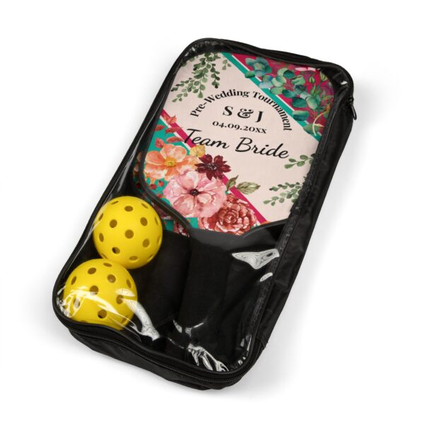 Personalized Team Bride Pickleball Set and Free Game Interactive Tracker (V2) - Image 6