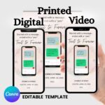 First Text to Forever - Digital Card and Framed Art