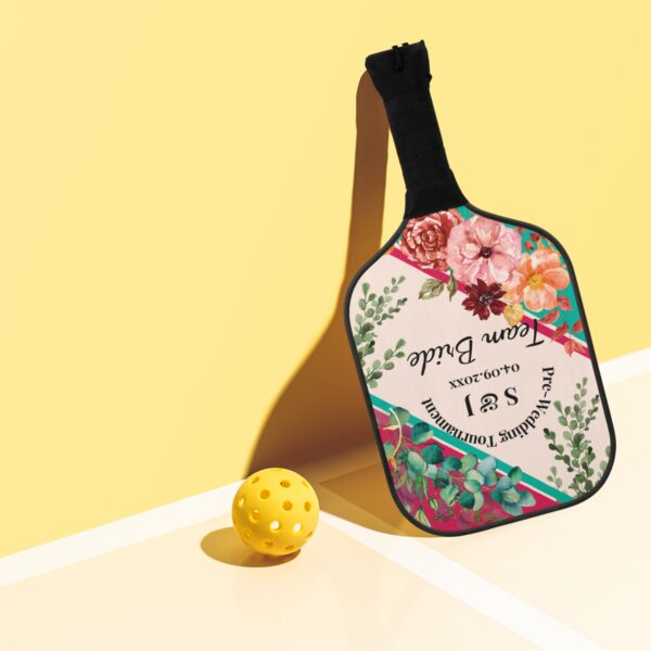Personalized Team Bride Pickleball Set and Free Game Interactive Tracker (V2) - Image 3