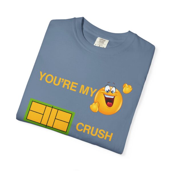 "You're My Favorite Court Crush" Comfort Colors® Unisex Tee - Image 7