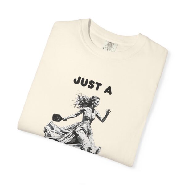 "Just a Bride Who Loves Her Paddles" Comfort Colors® Tee - Image 3