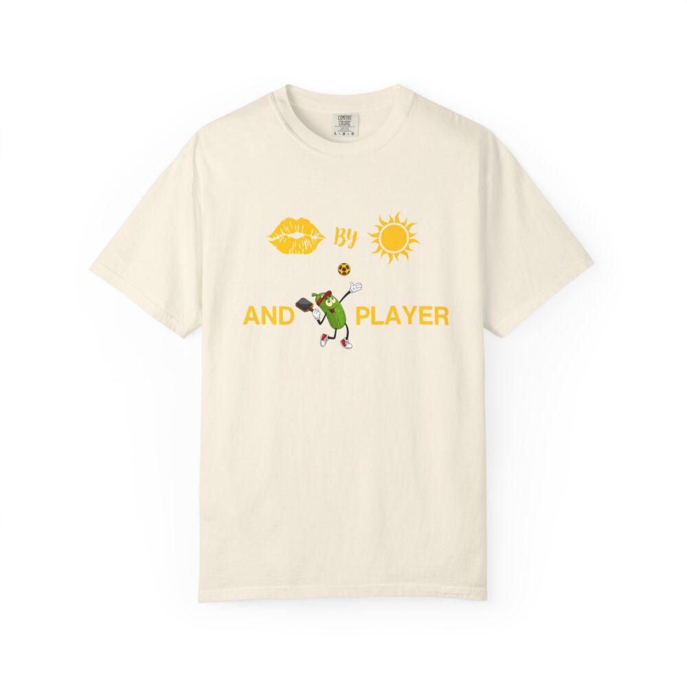 "Kissed by The Sun and Pickleball Player" Comfort Colors® Unisex Tee - Image 5