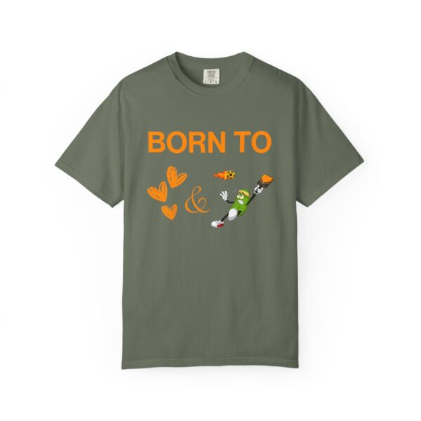 "Born to Love and Dink" Comfort Colors® Unisex Tee - Image 9
