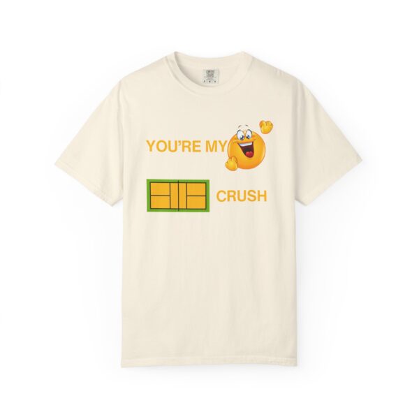 "You're My Favorite Court Crush" Comfort Colors® Unisex Tee - Image 10