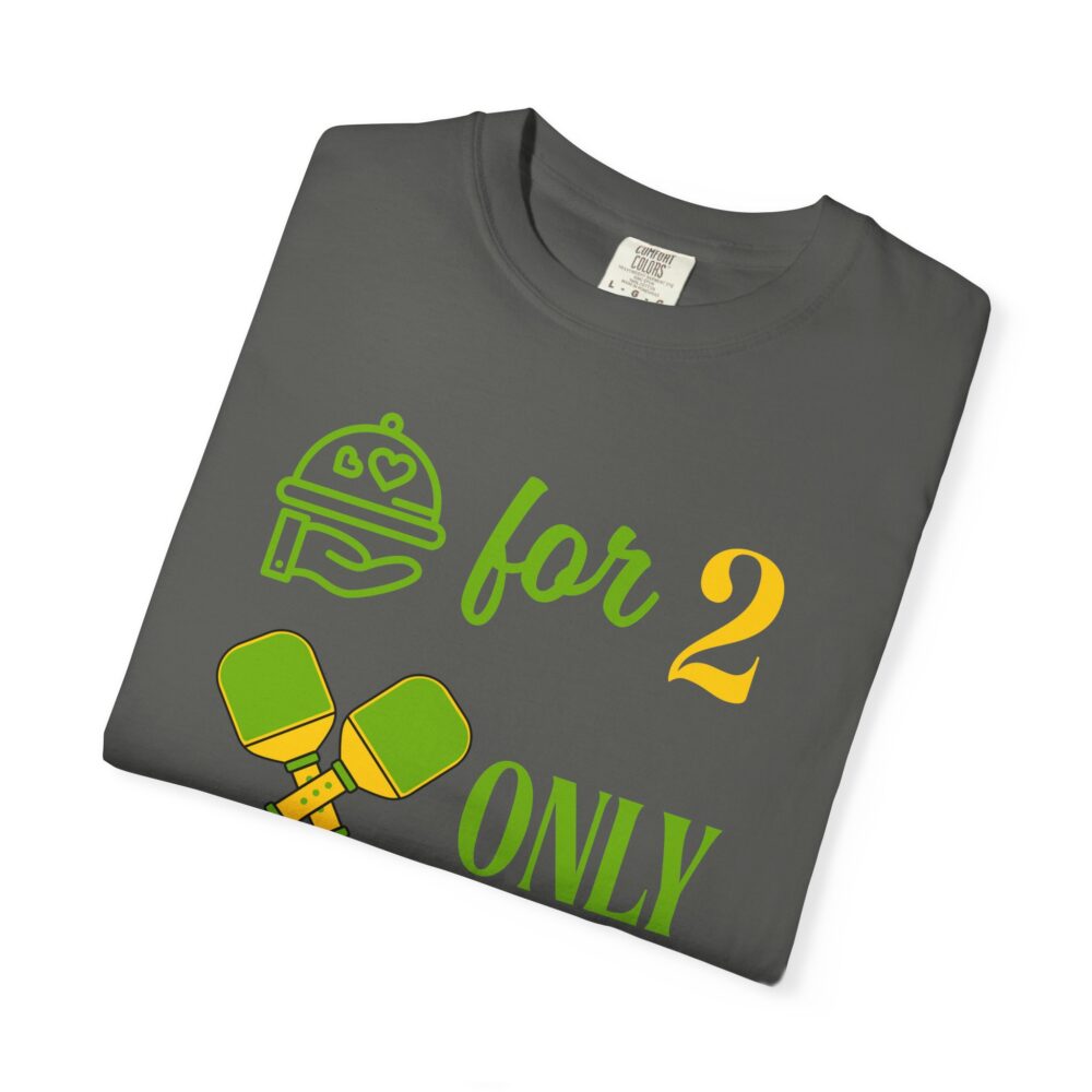 "Table For Two, Doubles Only" Comfort Colors® Unisex Tee - Image 4