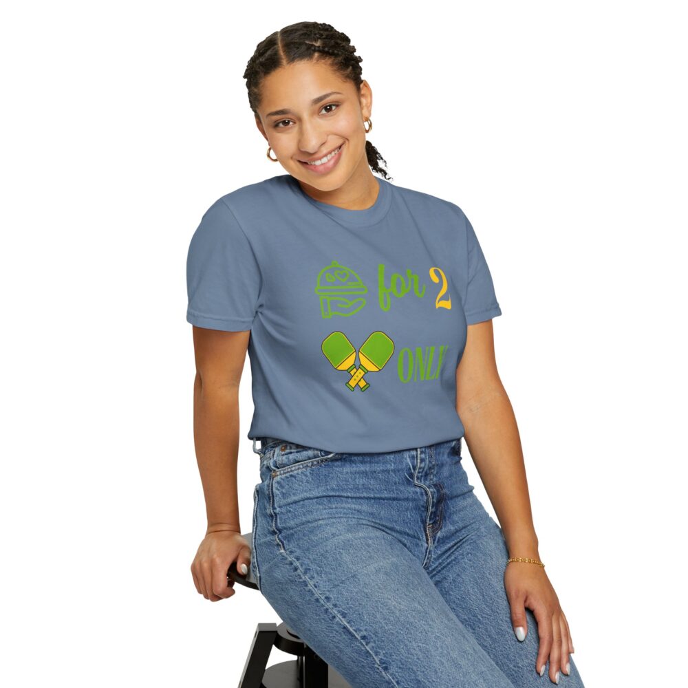 "Table For Two, Doubles Only" Comfort Colors® Unisex Tee - Image 9