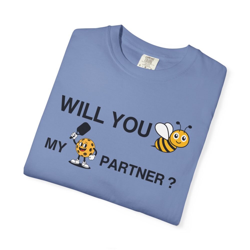 "Will You Be My Pickleball Partner?" Comfort Colors® Unisex Tee - Image 15