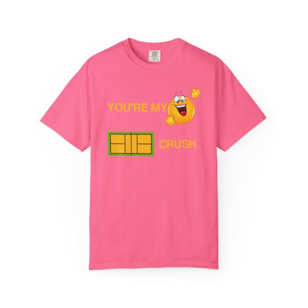 "You're My Favorite Court Crush" Comfort Colors® Unisex Tee - Image 19