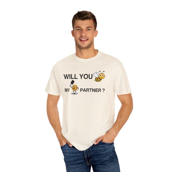 "Will You Be My Pickleball Partner?" Comfort Colors® Unisex Tee - Image 5