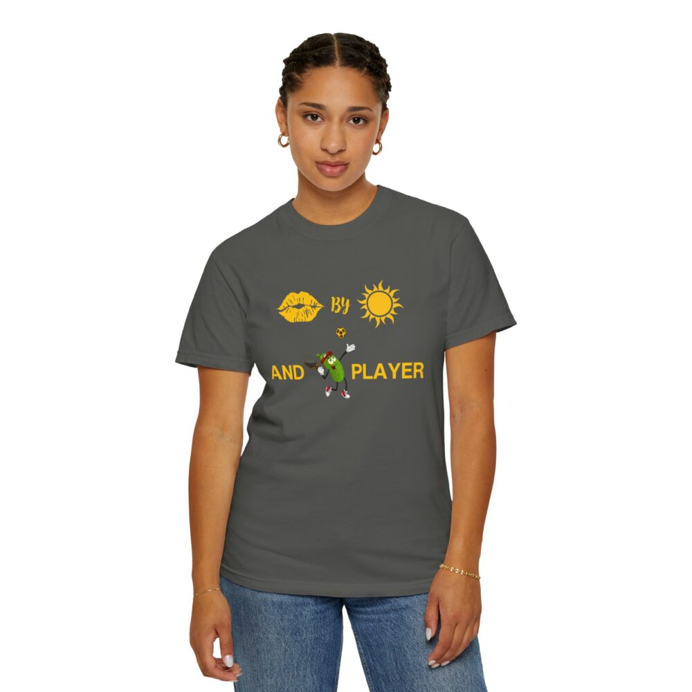 "Kissed by The Sun and Pickleball Player" Comfort Colors® Unisex Tee - Image 4