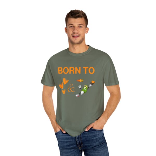 "Born to Love and Dink" Comfort Colors® Unisex Tee - Image 11