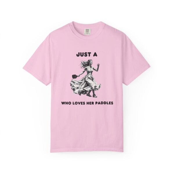 "Just a Bride Who Loves Her Paddles" Comfort Colors® Tee - Image 11