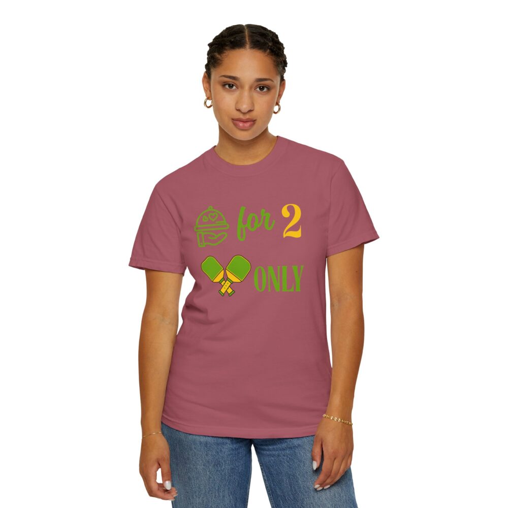 "Table For Two, Doubles Only" Comfort Colors® Unisex Tee - Image 17