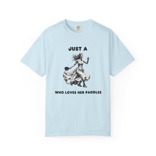 "Just a Bride Who Loves Her Paddles" Comfort Colors® Tee - Image 8