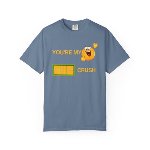 "You're My Favorite Court Crush" Comfort Colors® Unisex Tee - Image 6
