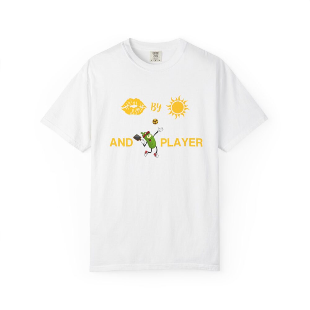 "Kissed by The Sun and Pickleball Player" Comfort Colors® Unisex Tee - Image 9