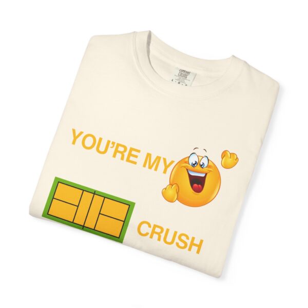 "You're My Favorite Court Crush" Comfort Colors® Unisex Tee - Image 11