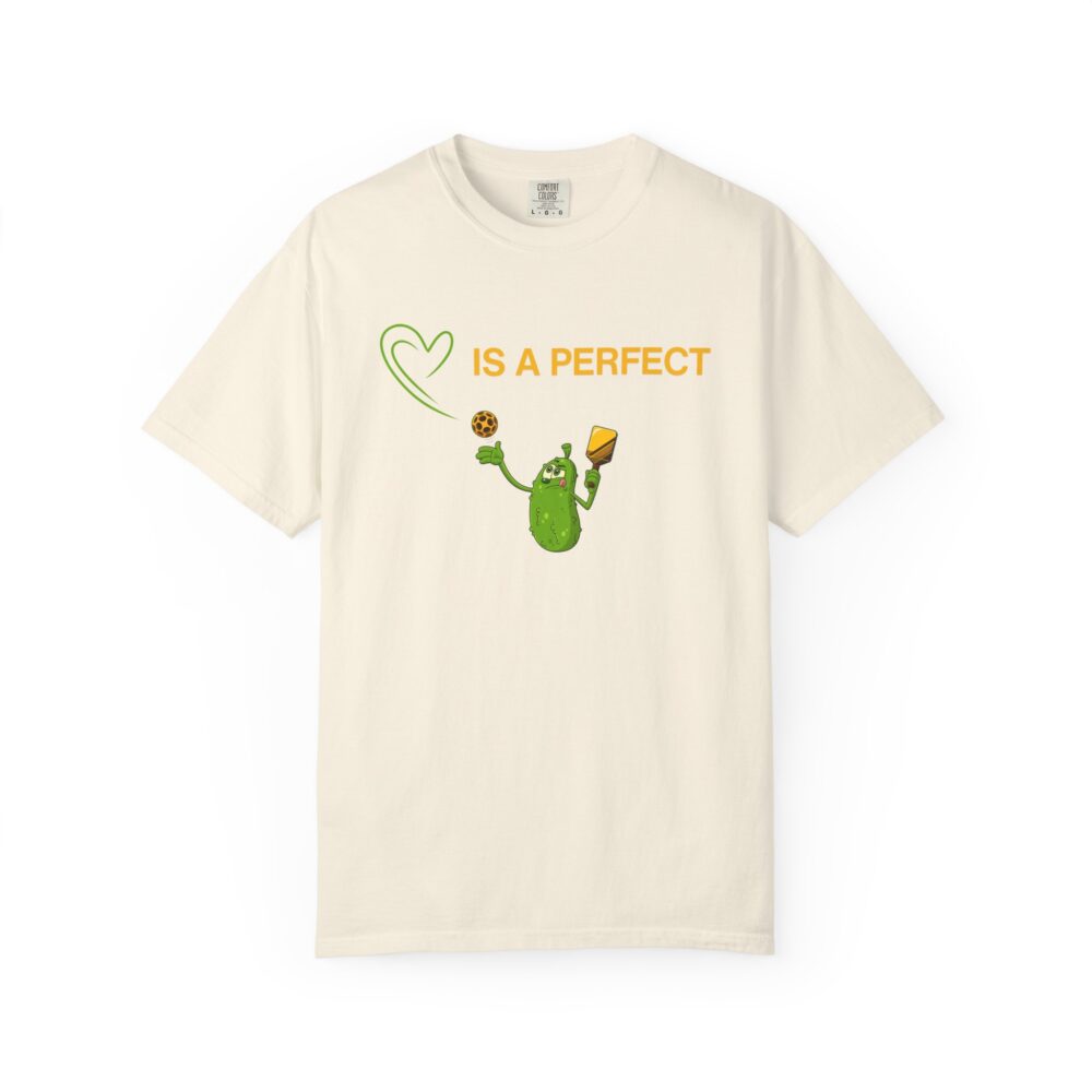 "Love Is The Perfect Serve" Comfort Colors® Unisex Tee - Image 6