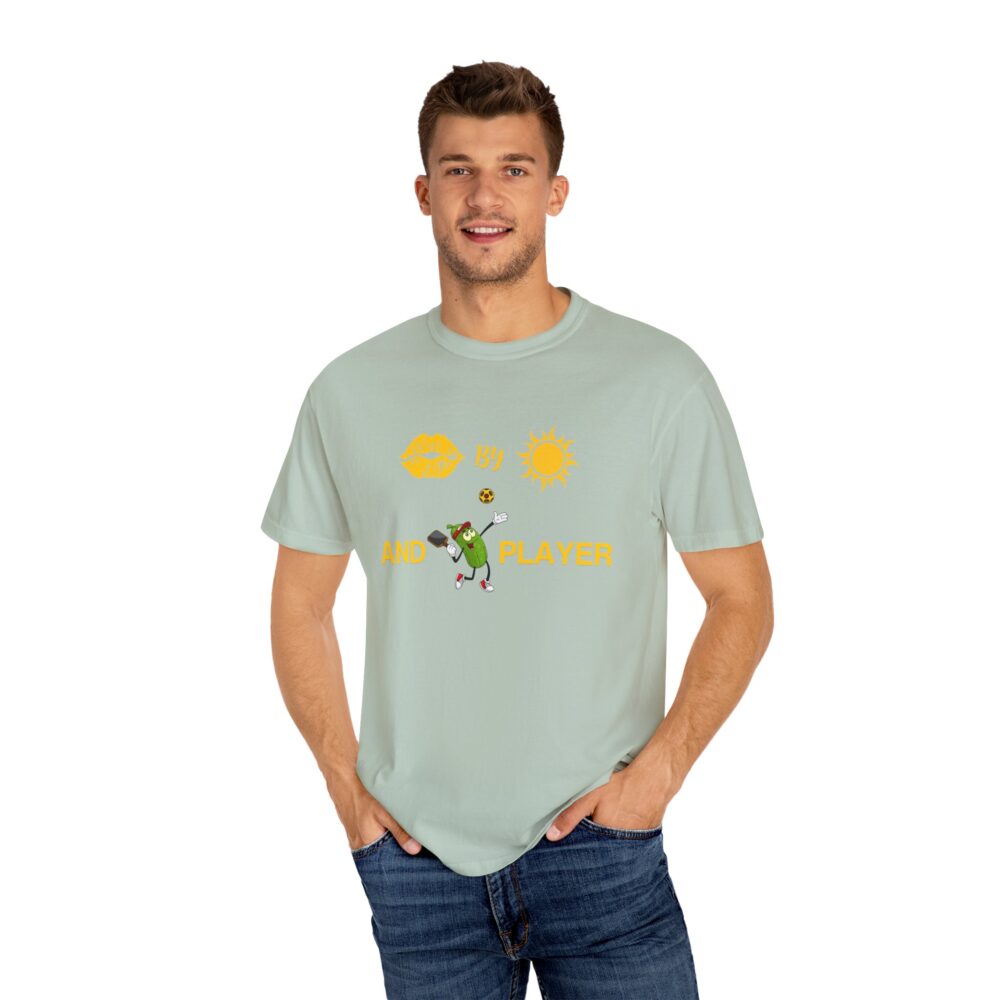 "Kissed by The Sun and Pickleball Player" Comfort Colors® Unisex Tee - Image 15