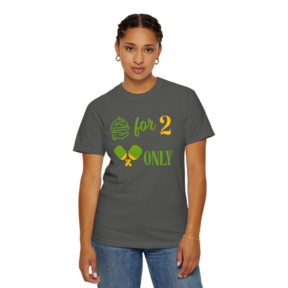 "Table For Two, Doubles Only" Comfort Colors® Unisex Tee - Image 5