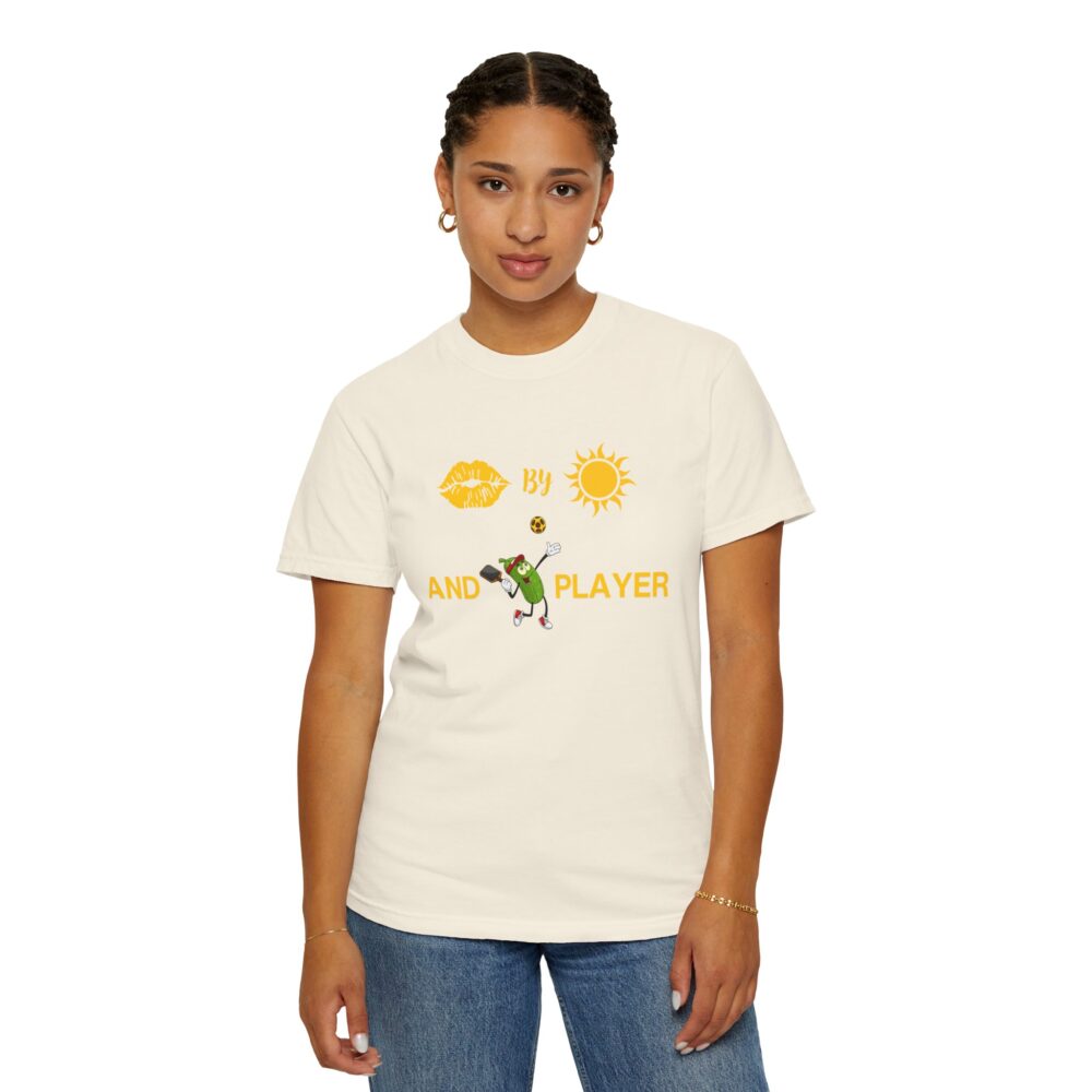 "Kissed by The Sun and Pickleball Player" Comfort Colors® Unisex Tee - Image 8